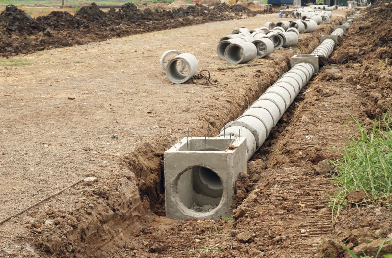 Drainage Trench Installation