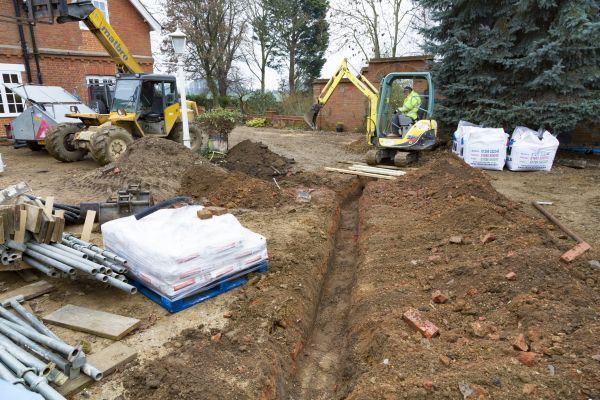 Drainage Ditch Digging in Fairhope