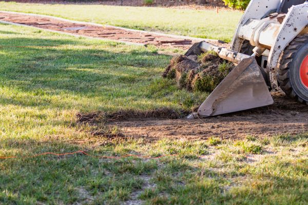 Yard Drainage Grading in Fairhope