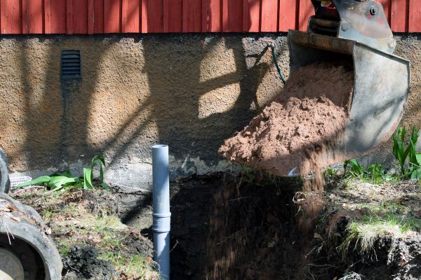 Sewer Line Digging in Fairhope