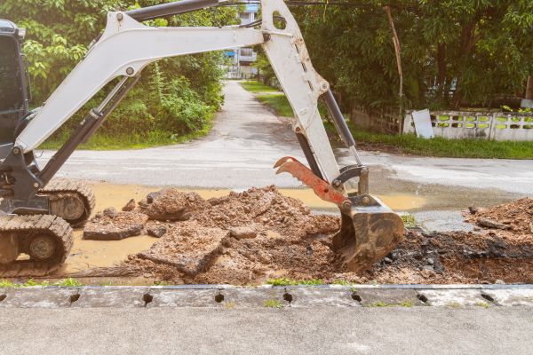 Cost of Water Line Excavation in Fairhope