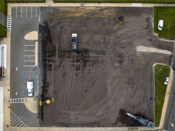 Parking Lot Excavation in Fairhope