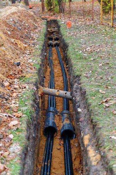 Electrical Line Excavation in Fairhope